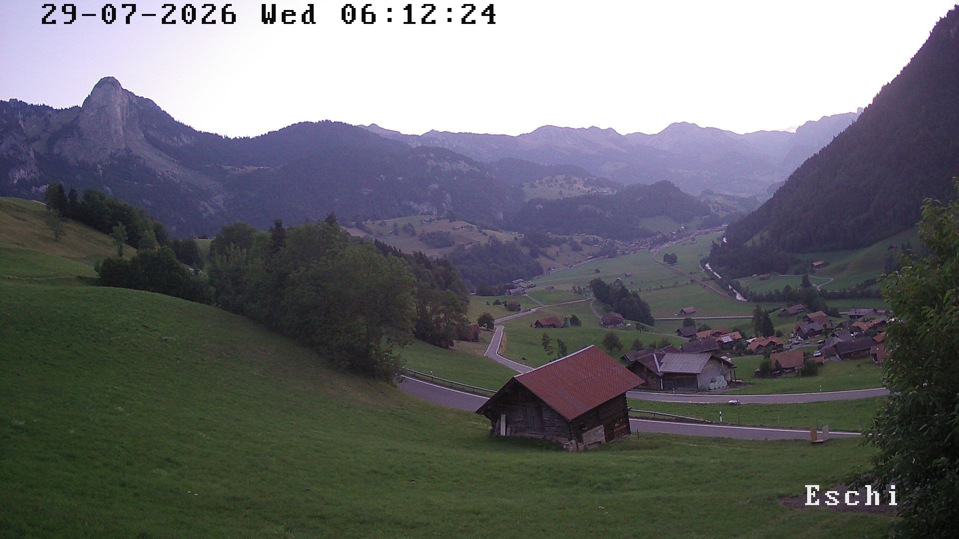 Archiv Foto Webcam in Boltigen-Eschi am Jaunpass