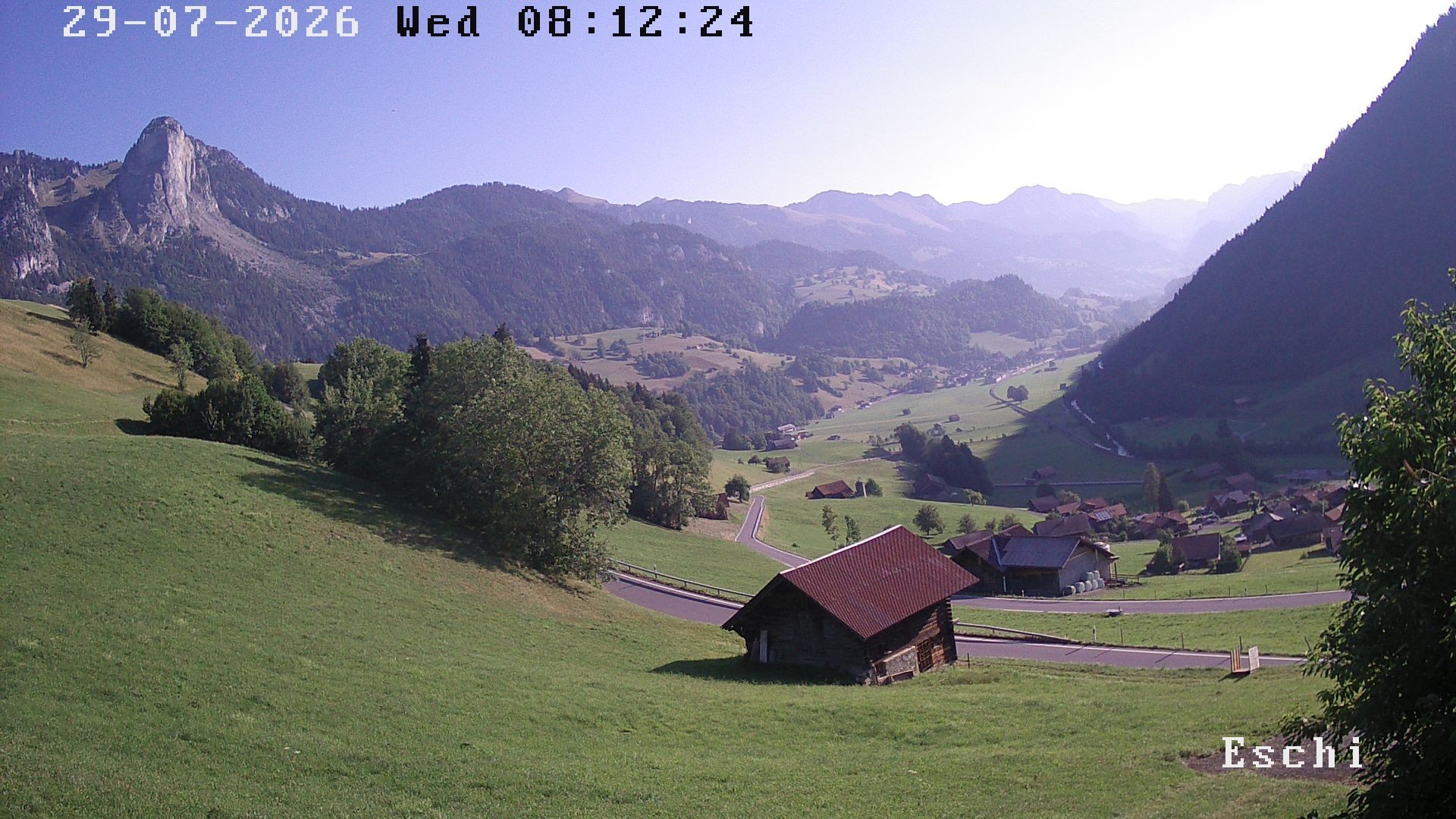 Archiv Foto Webcam in Boltigen-Eschi am Jaunpass
