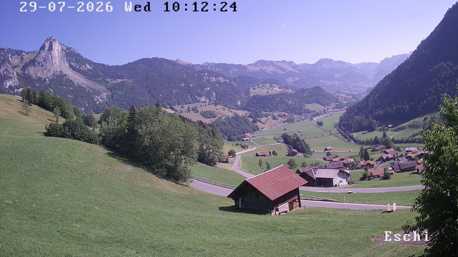 Archiv Foto Webcam in Boltigen-Eschi am Jaunpass