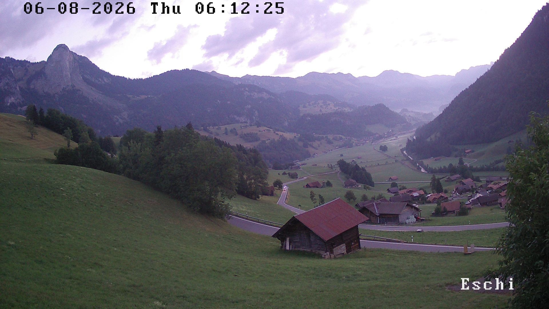 Archiv Foto Webcam in Boltigen-Eschi am Jaunpass