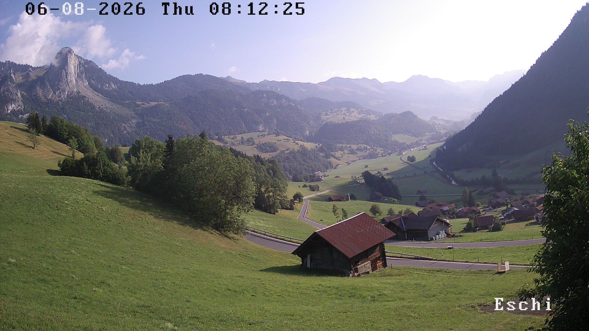 Archiv Foto Webcam in Boltigen-Eschi am Jaunpass