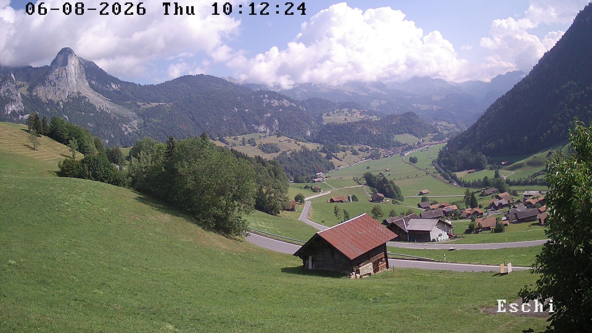 Archiv Foto Webcam in Boltigen-Eschi am Jaunpass