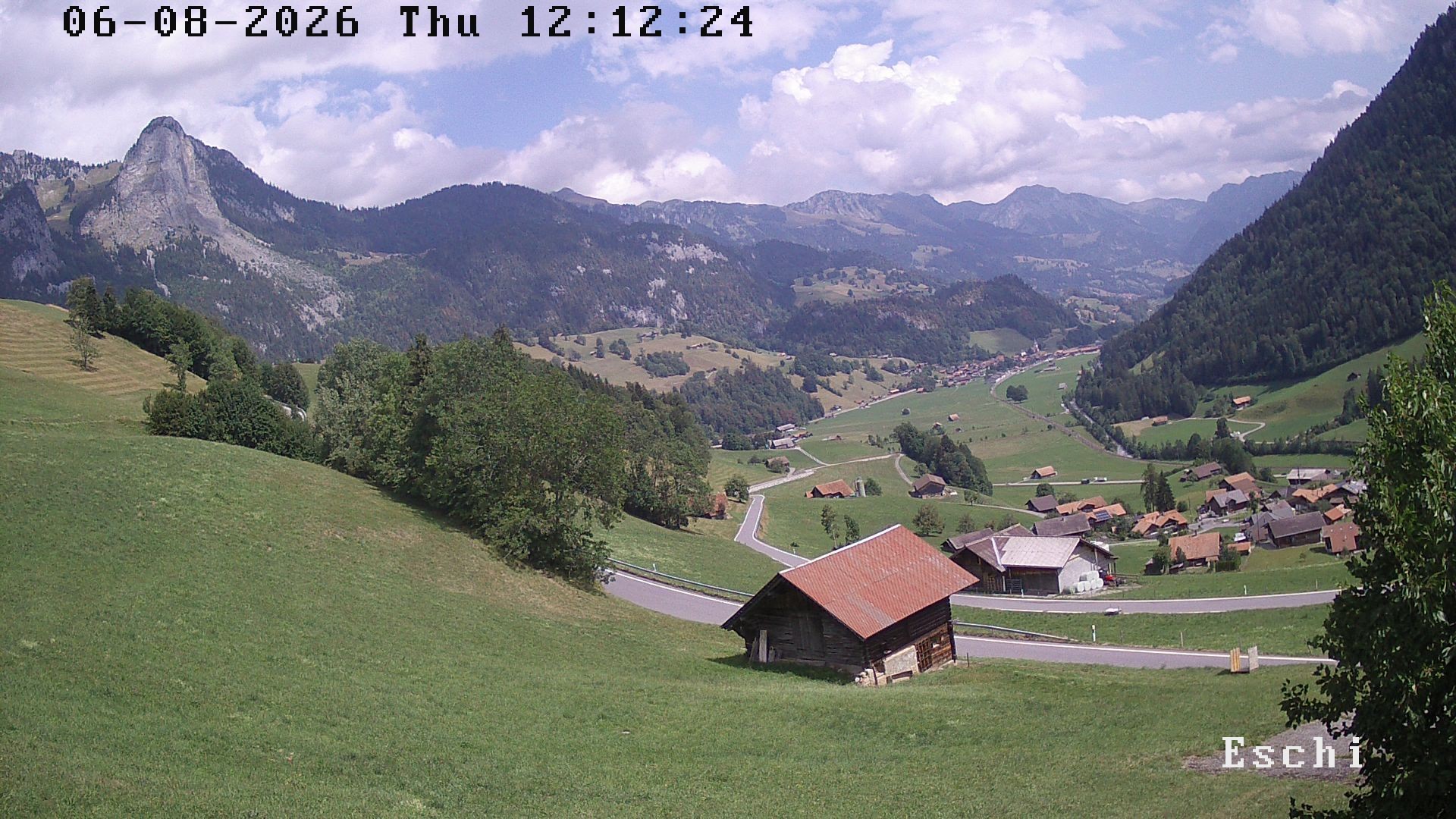 Archiv Foto Webcam in Boltigen-Eschi am Jaunpass