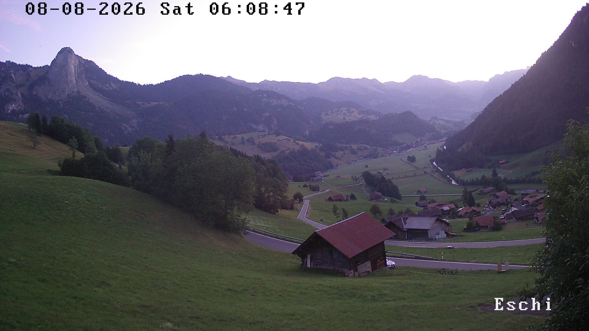 Archiv Foto Webcam in Boltigen-Eschi am Jaunpass