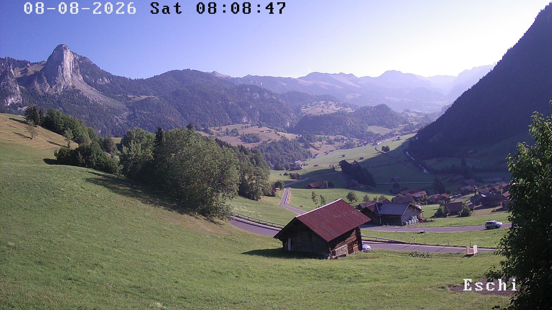 Archiv Foto Webcam in Boltigen-Eschi am Jaunpass