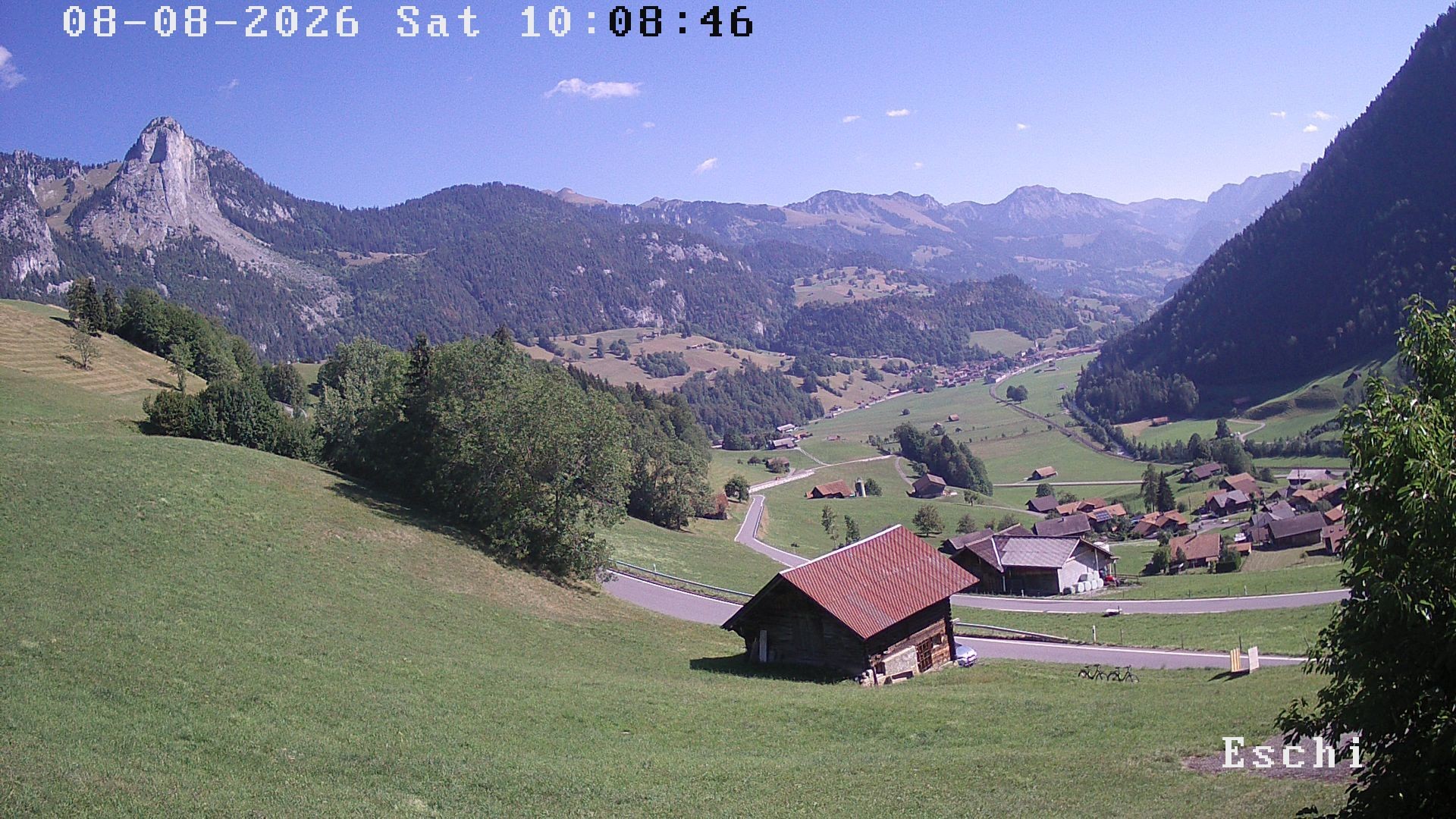 Archiv Foto Webcam in Boltigen-Eschi am Jaunpass