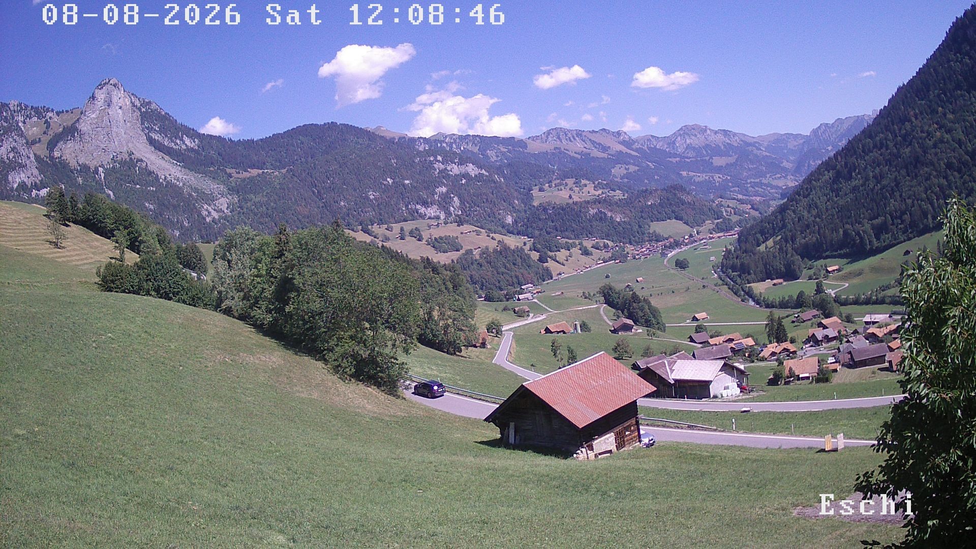 Archiv Foto Webcam in Boltigen-Eschi am Jaunpass
