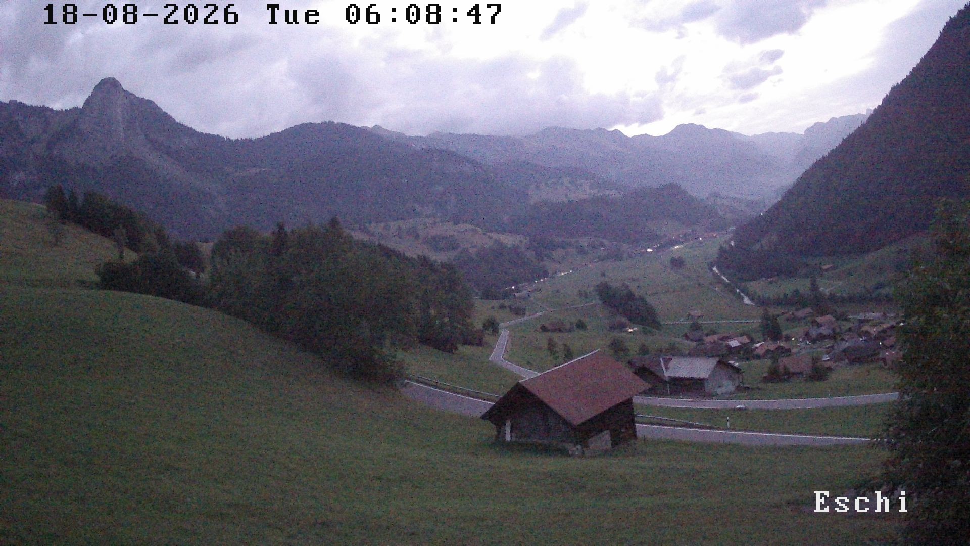 Archiv Foto Webcam in Boltigen-Eschi am Jaunpass