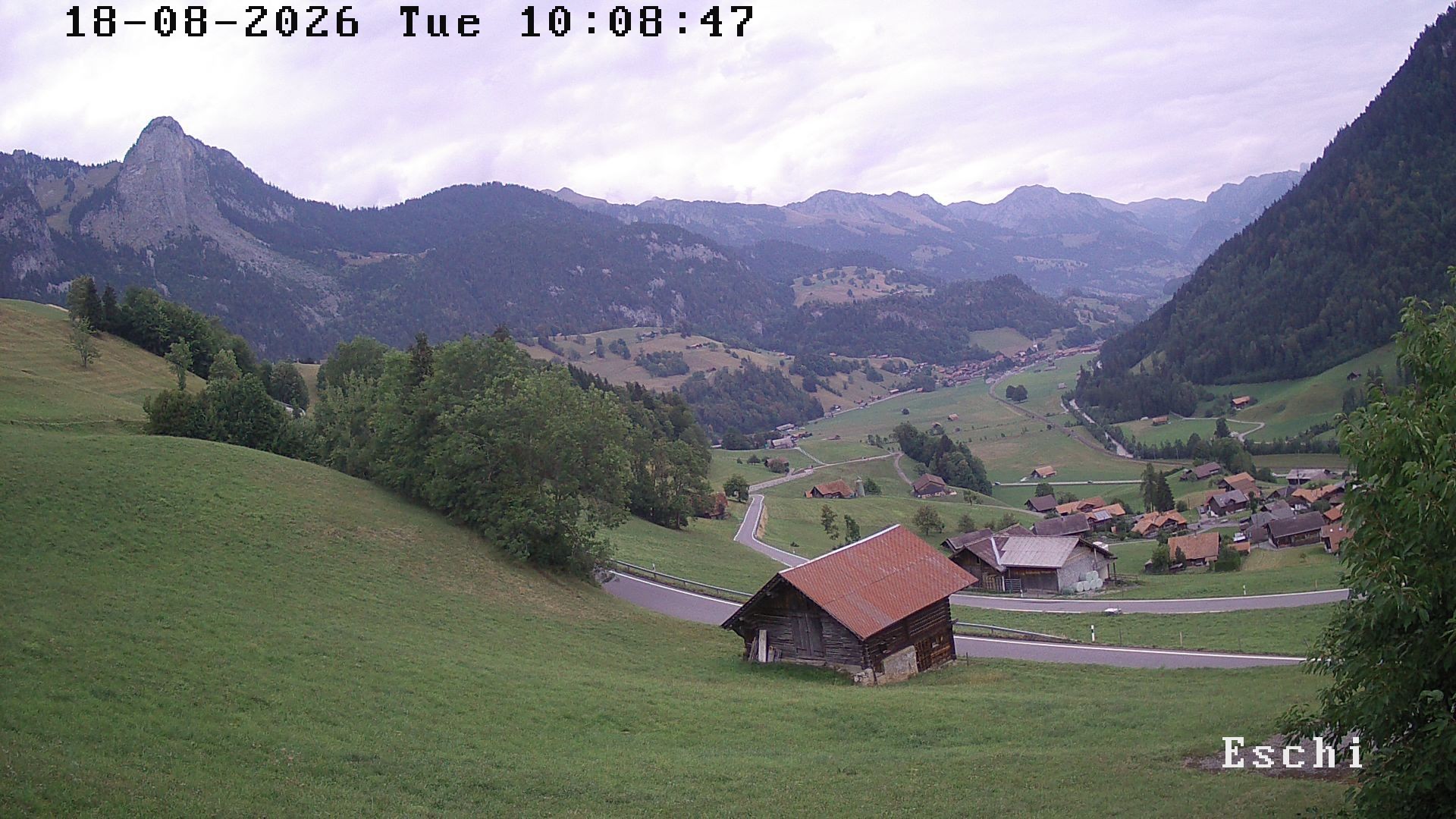 Archiv Foto Webcam in Boltigen-Eschi am Jaunpass