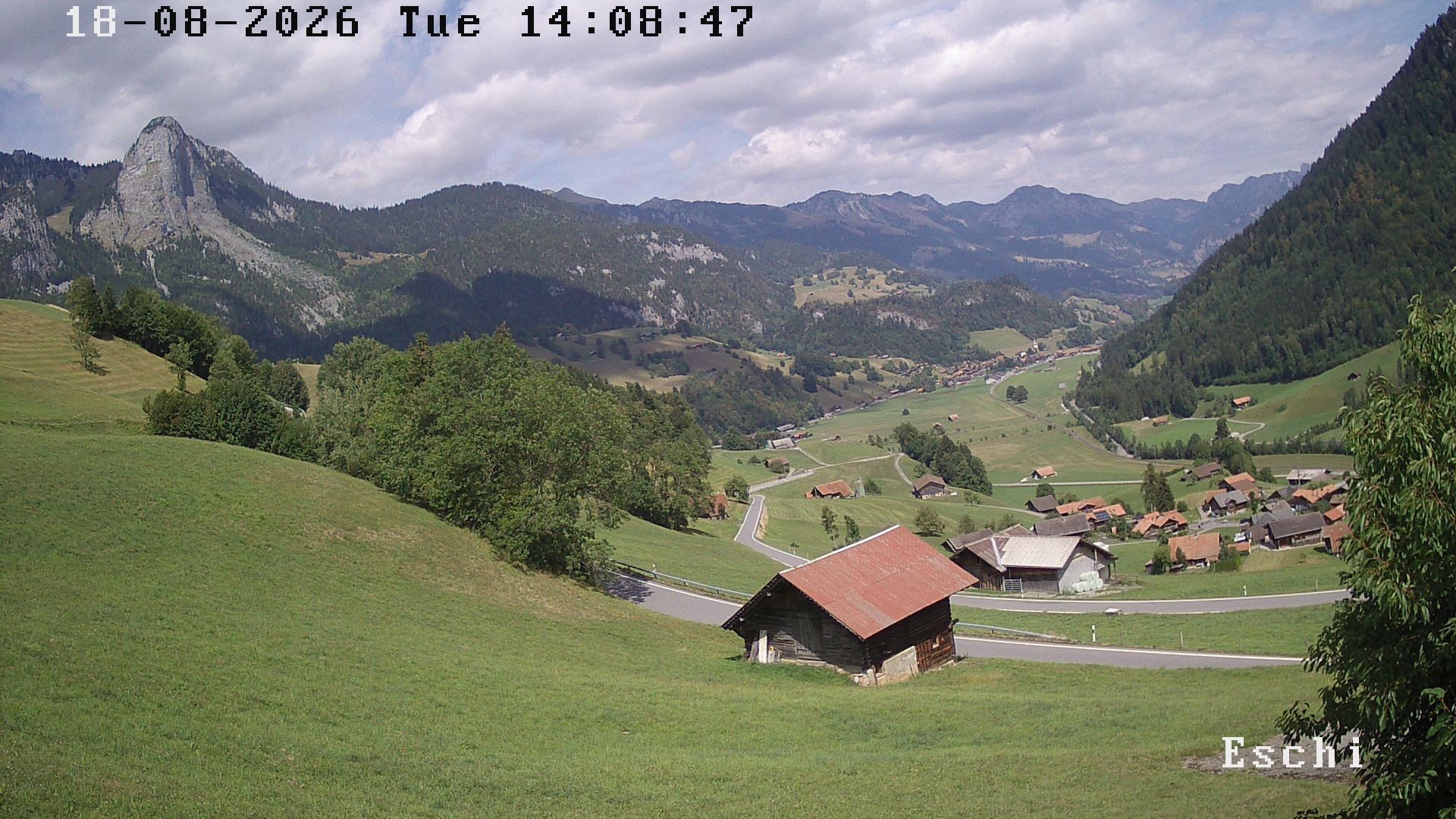 Archiv Foto Webcam in Boltigen-Eschi am Jaunpass