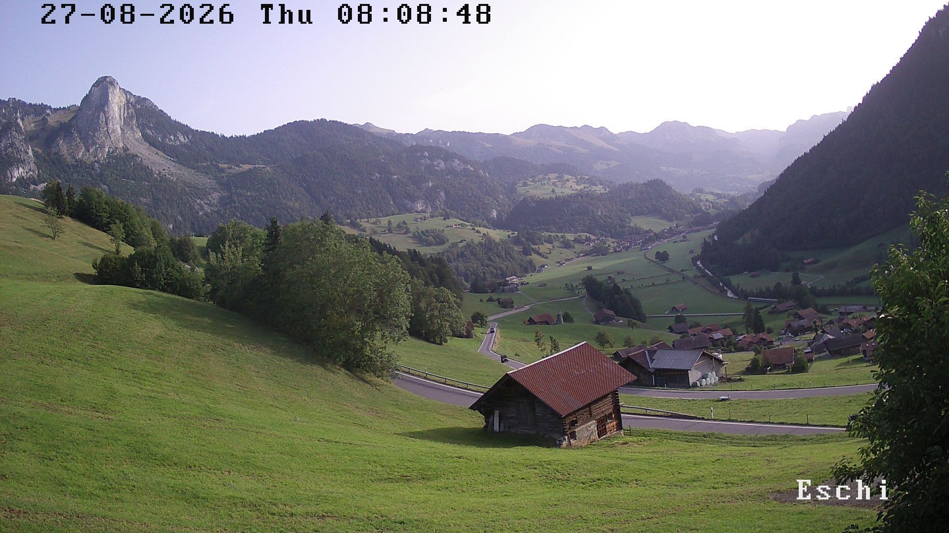 Archiv Foto Webcam in Boltigen-Eschi am Jaunpass