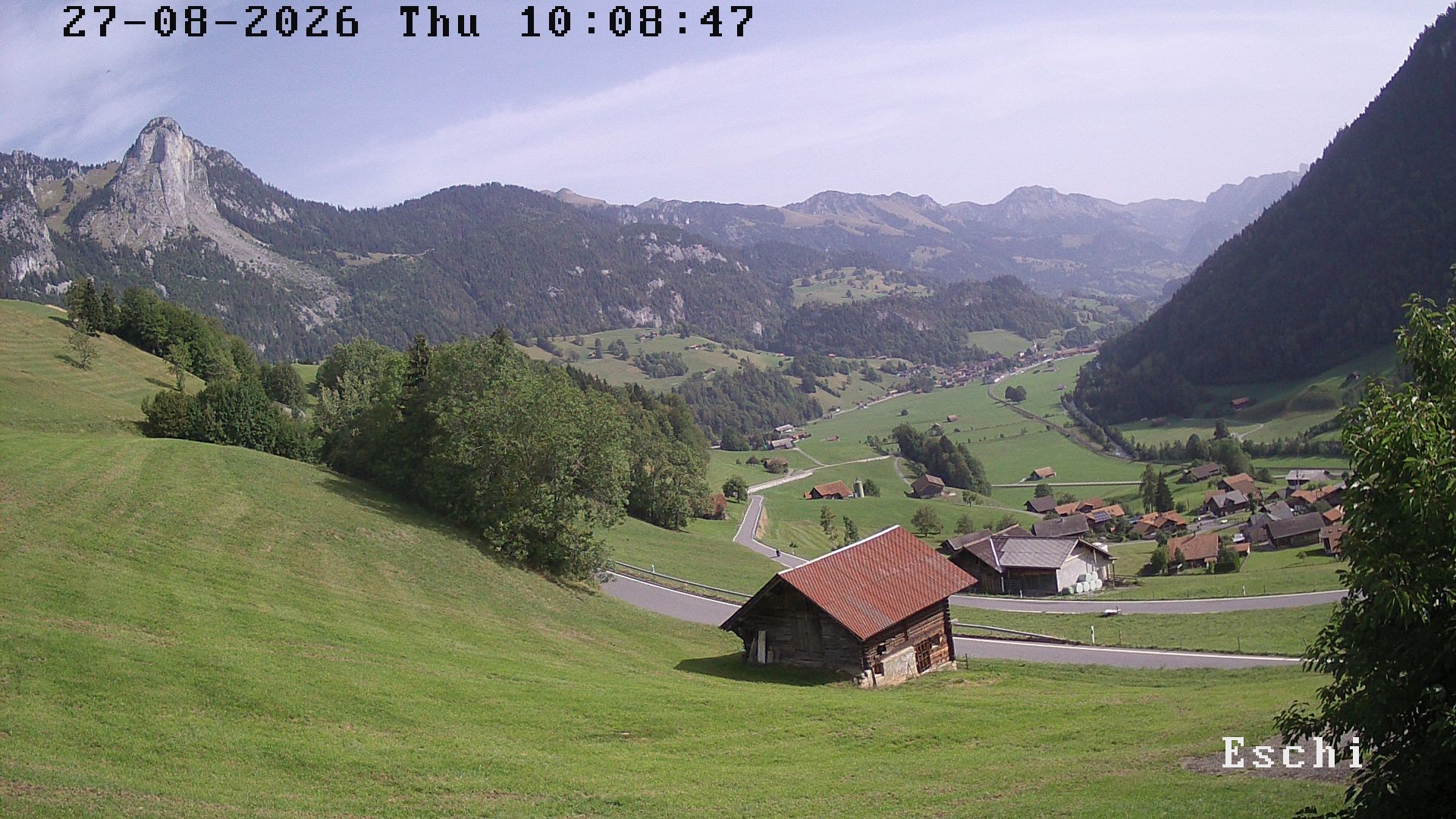 Archiv Foto Webcam in Boltigen-Eschi am Jaunpass
