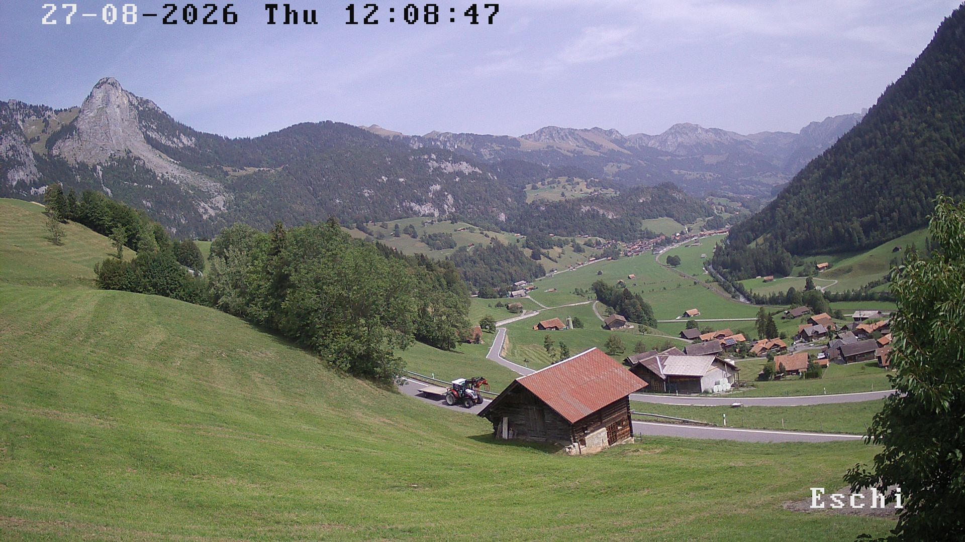 Archiv Foto Webcam in Boltigen-Eschi am Jaunpass