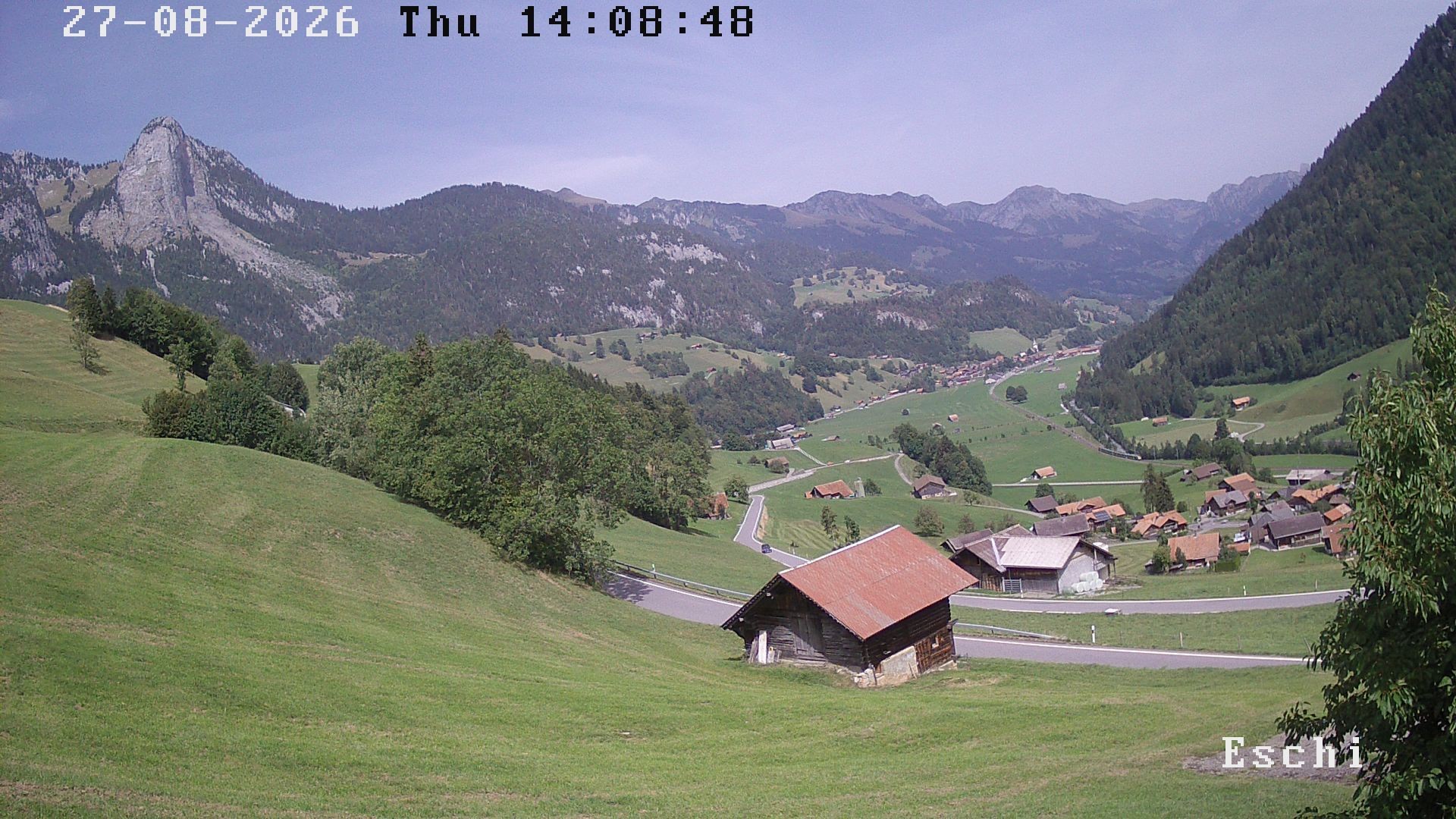 Archiv Foto Webcam in Boltigen-Eschi am Jaunpass