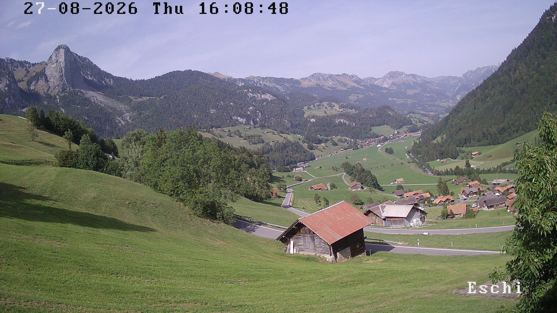 Archiv Foto Webcam in Boltigen-Eschi am Jaunpass