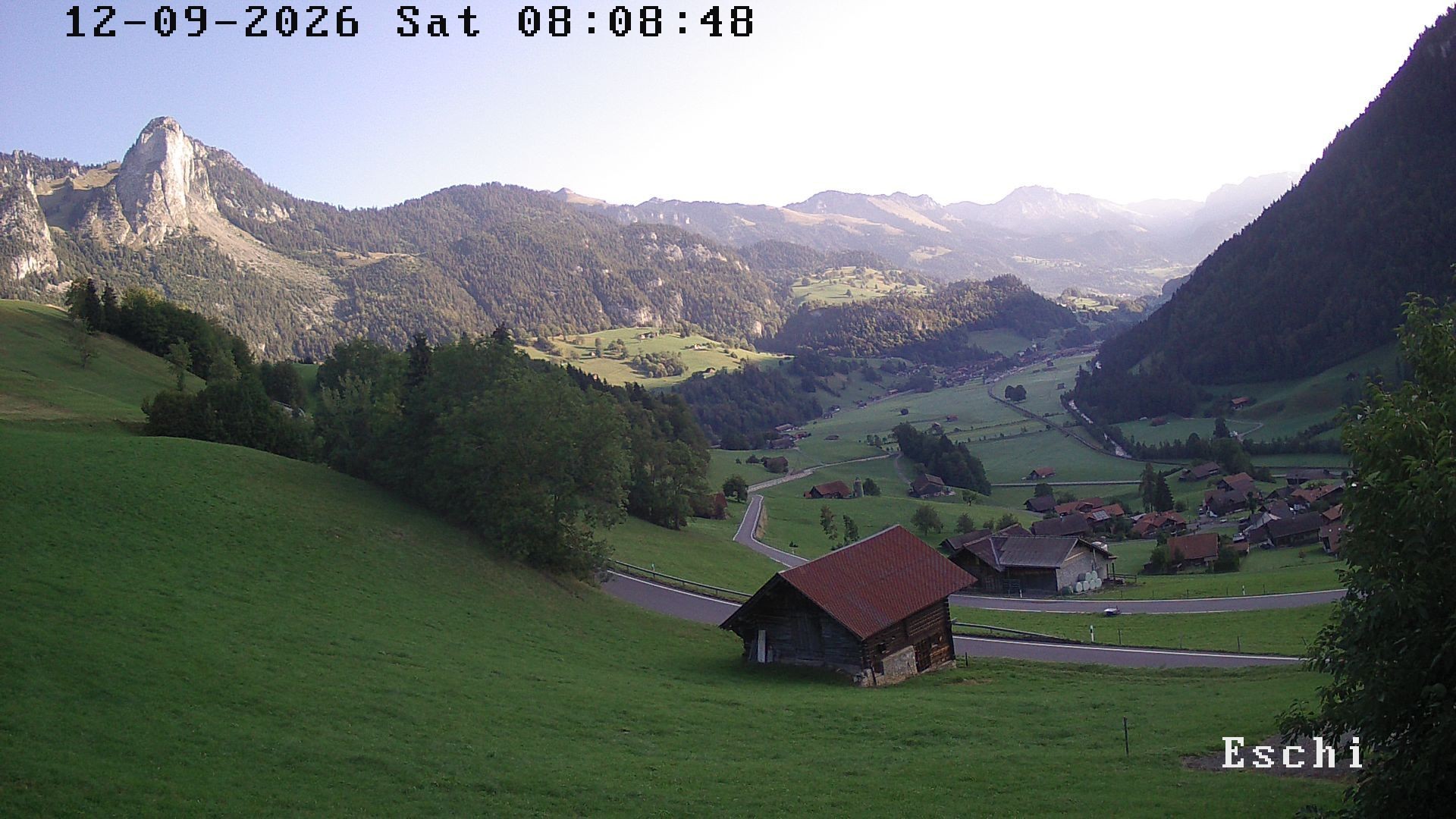 Archiv Foto Webcam in Boltigen-Eschi am Jaunpass
