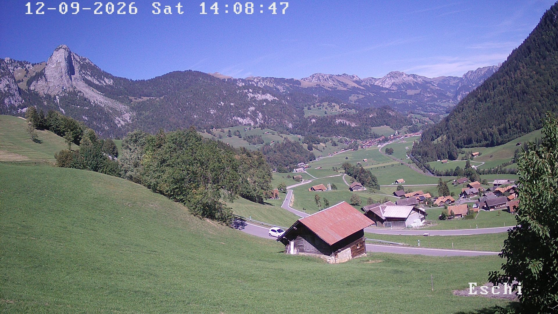 Archiv Foto Webcam in Boltigen-Eschi am Jaunpass