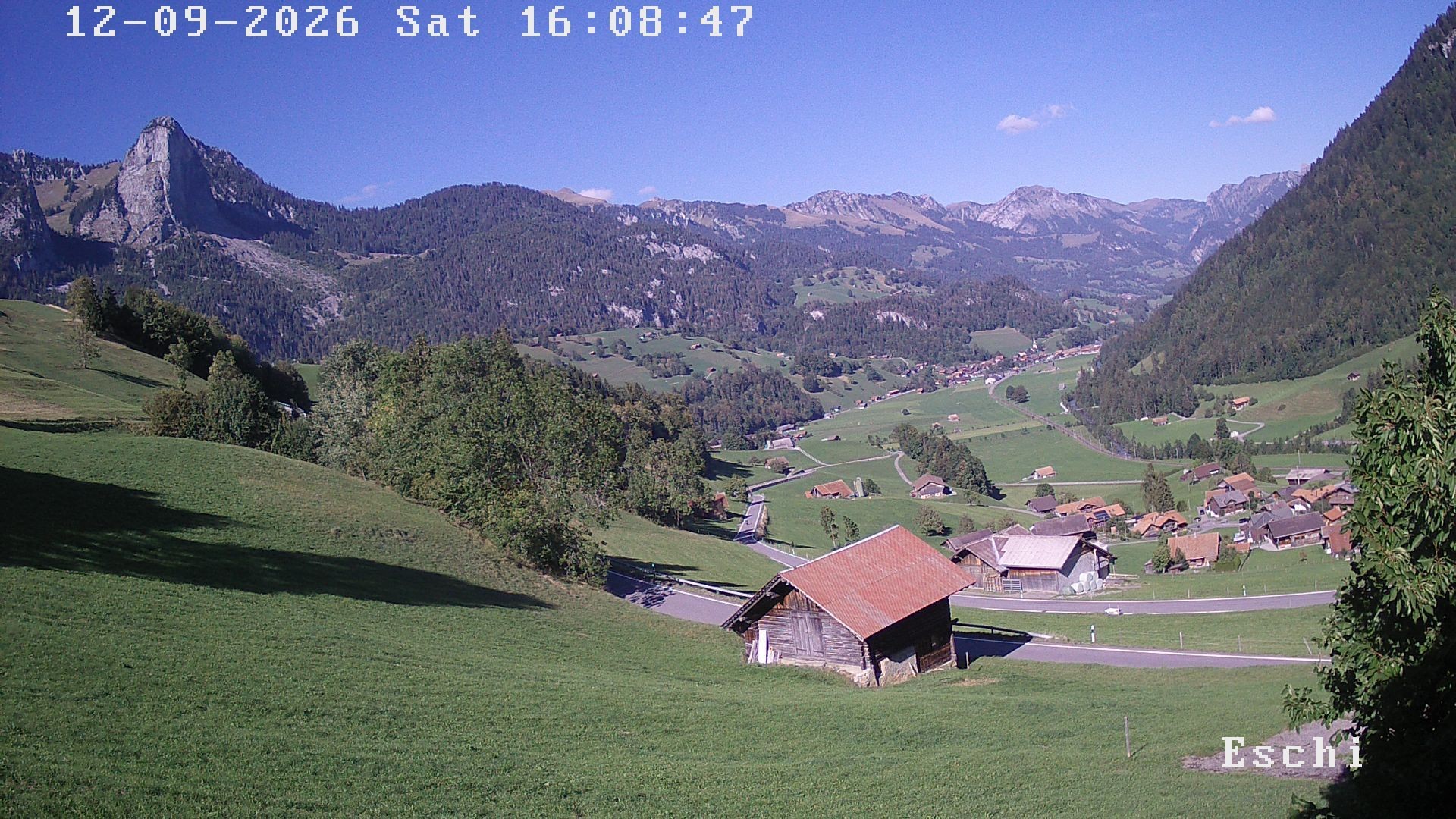 Archiv Foto Webcam in Boltigen-Eschi am Jaunpass