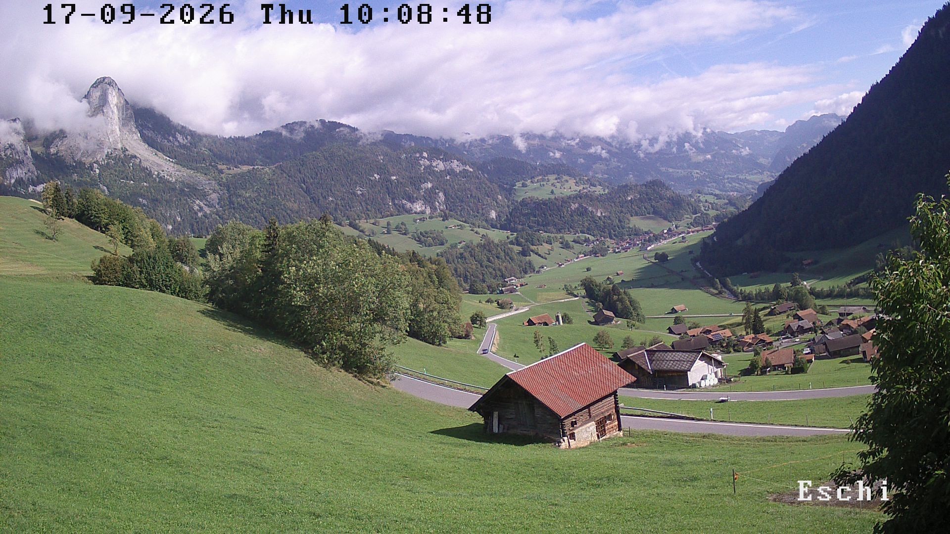 Archiv Foto Webcam in Boltigen-Eschi am Jaunpass