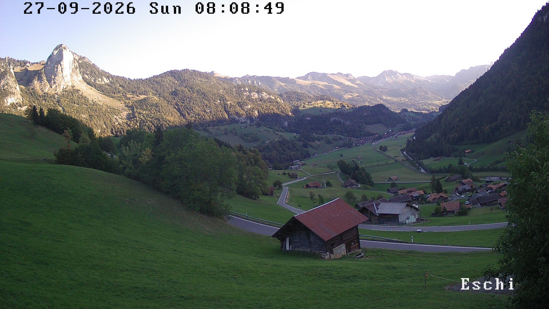 Archiv Foto Webcam in Boltigen-Eschi am Jaunpass