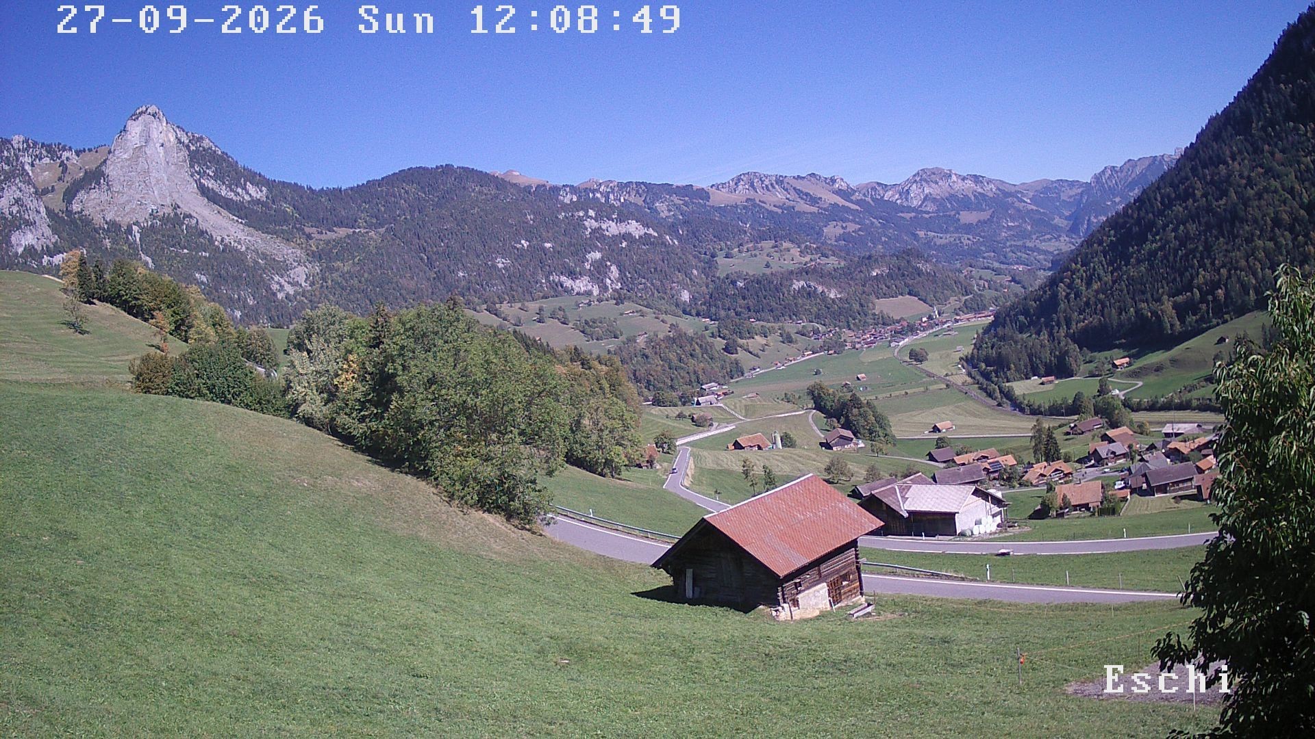 Archiv Foto Webcam in Boltigen-Eschi am Jaunpass