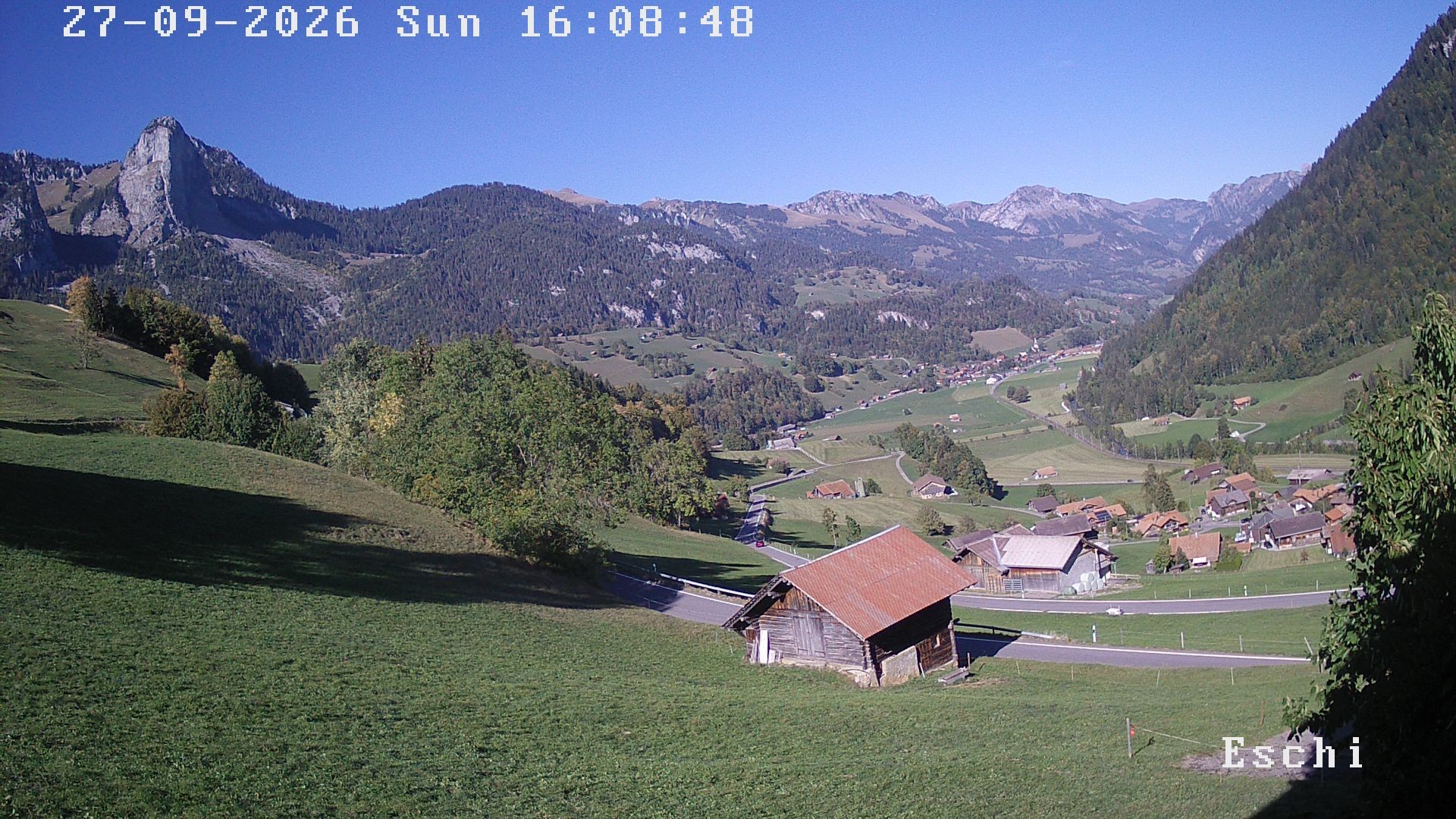 Archiv Foto Webcam in Boltigen-Eschi am Jaunpass