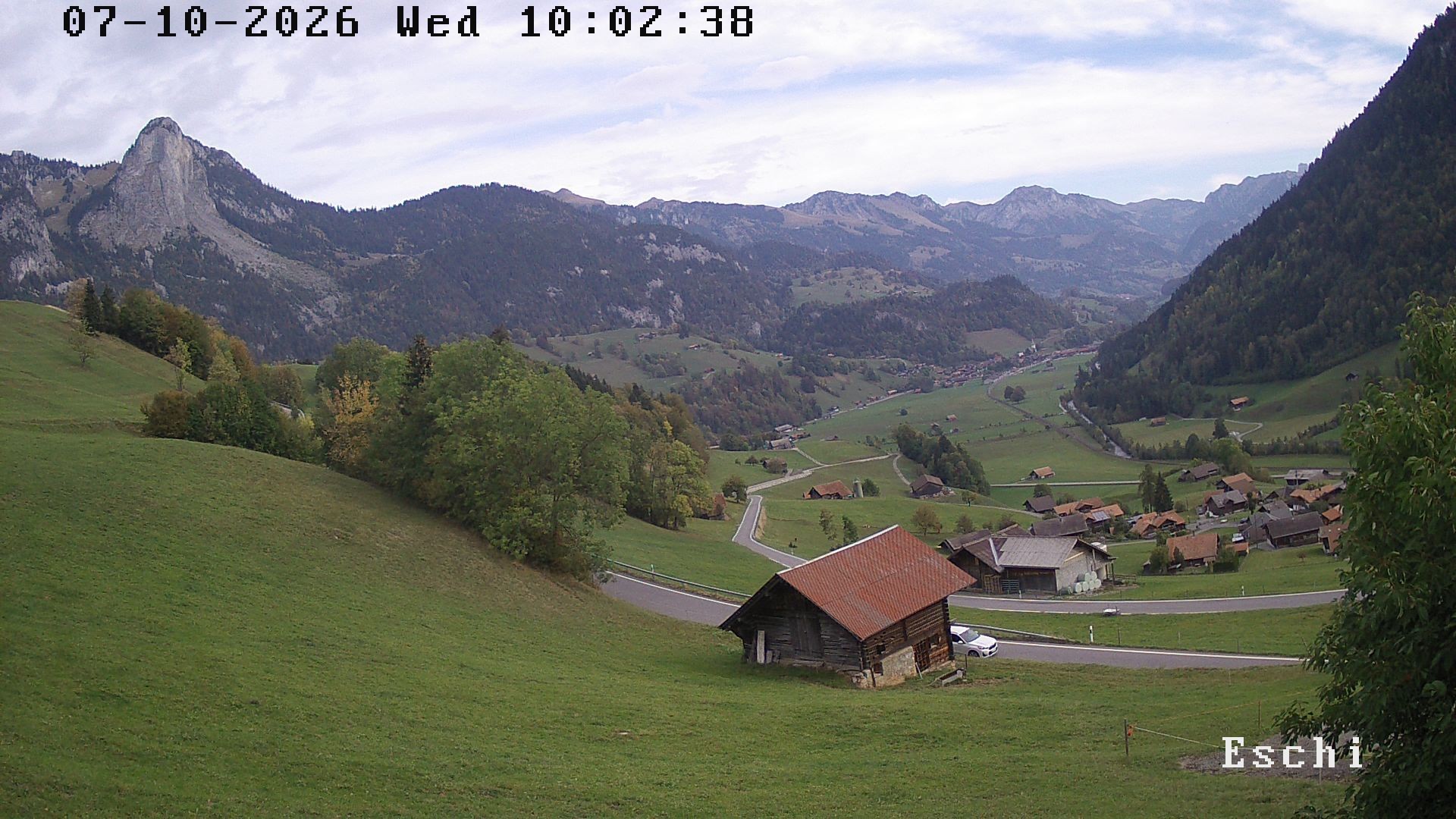 Archiv Foto Webcam in Boltigen-Eschi am Jaunpass