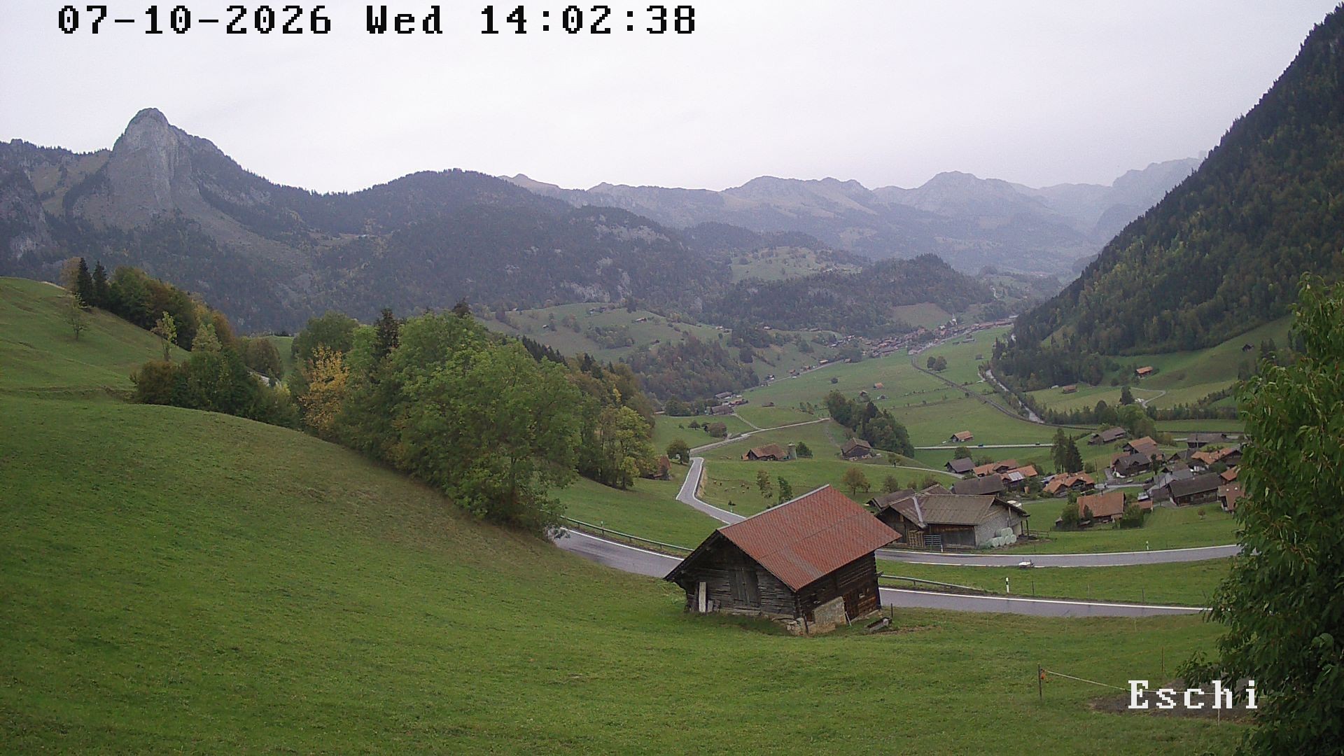 Archiv Foto Webcam in Boltigen-Eschi am Jaunpass