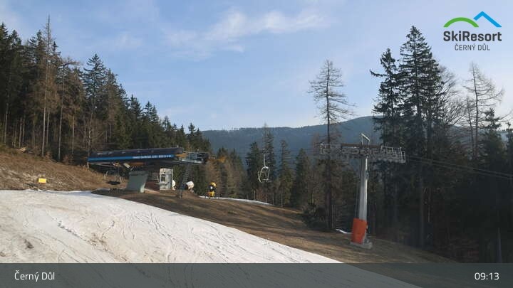 Archived image Webcam Chair Lift, Cerny Dul
