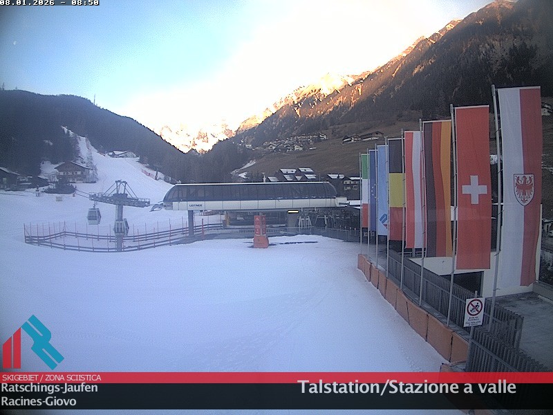 Archiv Foto Webcam Skigebiet Ratschings Jaufen: Talstation