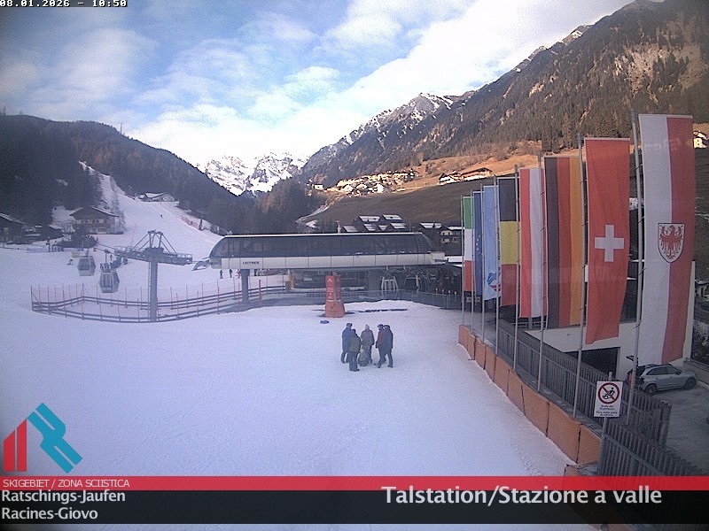 Archiv Foto Webcam Skigebiet Ratschings Jaufen: Talstation