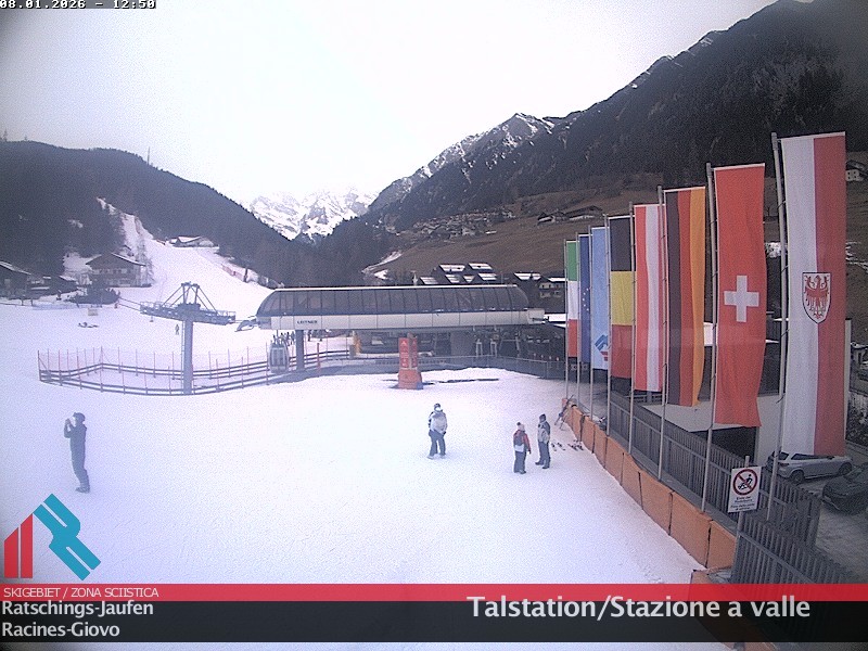 Archiv Foto Webcam Skigebiet Ratschings Jaufen: Talstation