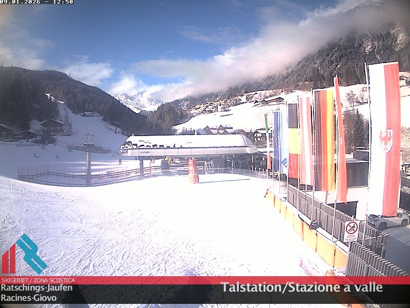 Archiv Foto Webcam Skigebiet Ratschings Jaufen: Talstation