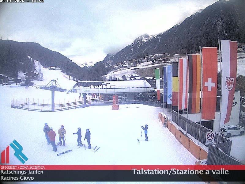 Archiv Foto Webcam Skigebiet Ratschings Jaufen: Talstation