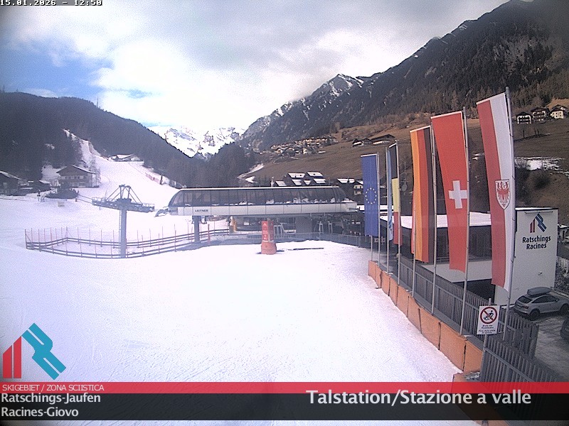 Archiv Foto Webcam Skigebiet Ratschings Jaufen: Talstation