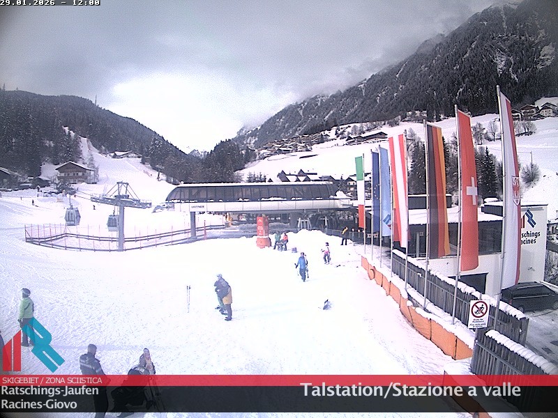 Archiv Foto Webcam Skigebiet Ratschings Jaufen: Talstation