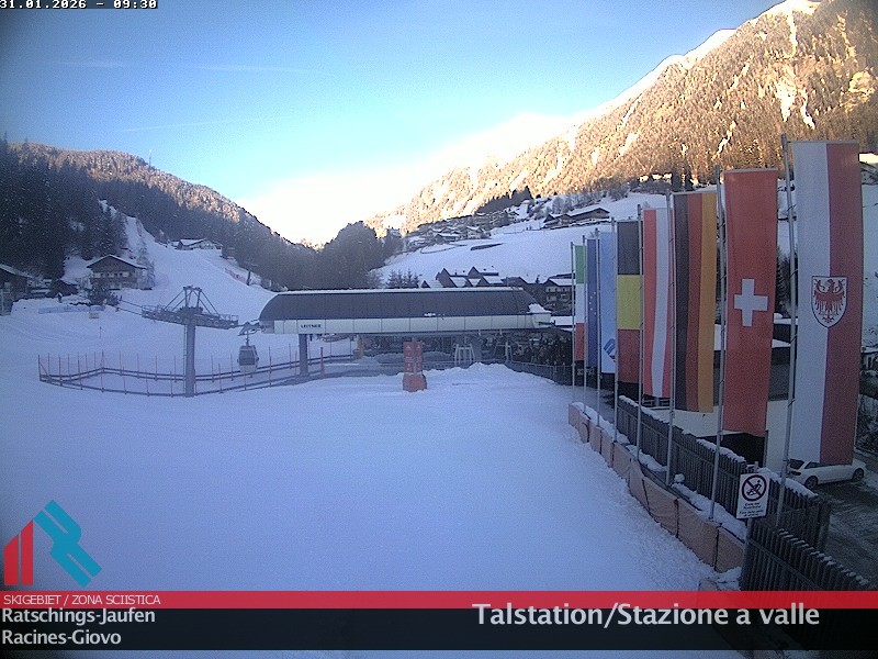 Archiv Foto Webcam Skigebiet Ratschings Jaufen: Talstation