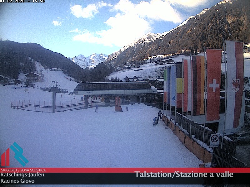 Archiv Foto Webcam Skigebiet Ratschings Jaufen: Talstation