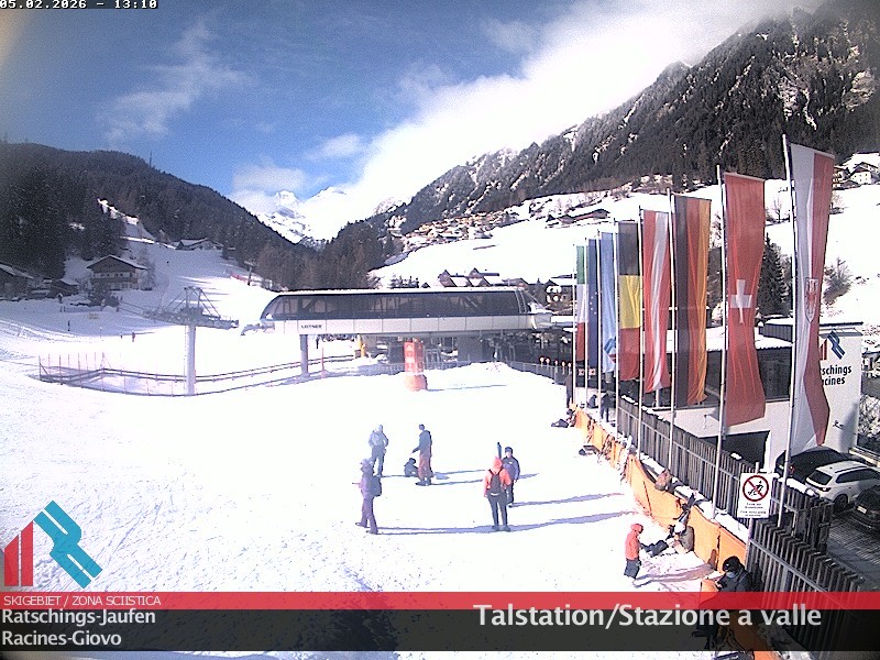 Archiv Foto Webcam Skigebiet Ratschings Jaufen: Talstation