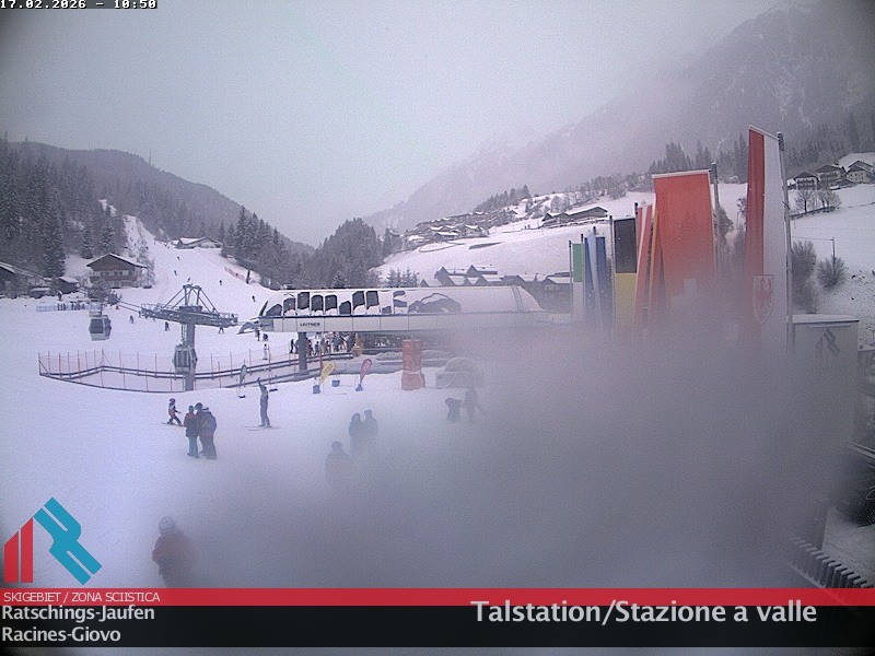 Archiv Foto Webcam Skigebiet Ratschings Jaufen: Talstation