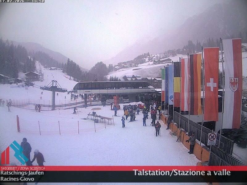 Archiv Foto Webcam Skigebiet Ratschings Jaufen: Talstation