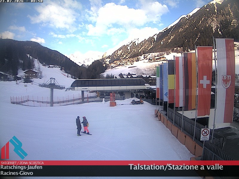 Archiv Foto Webcam Skigebiet Ratschings Jaufen: Talstation
