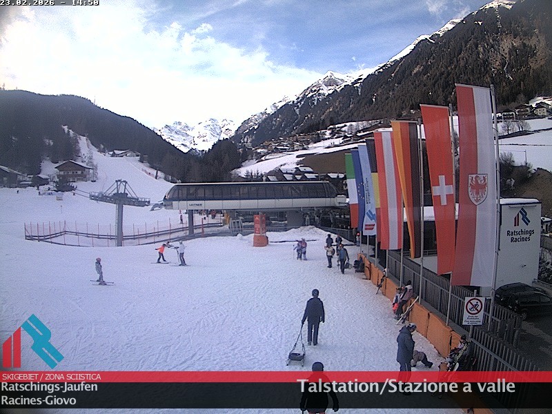 Archiv Foto Webcam Skigebiet Ratschings Jaufen: Talstation