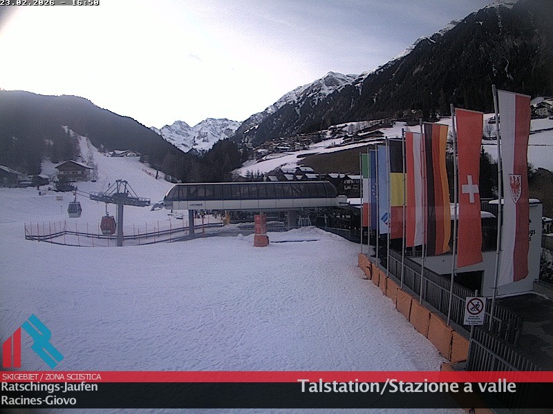 Archiv Foto Webcam Skigebiet Ratschings Jaufen: Talstation