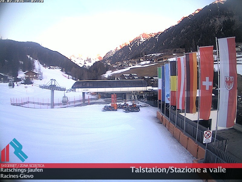 Archiv Foto Webcam Skigebiet Ratschings Jaufen: Talstation
