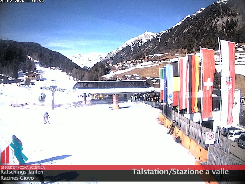 Archiv Foto Webcam Skigebiet Ratschings Jaufen: Talstation