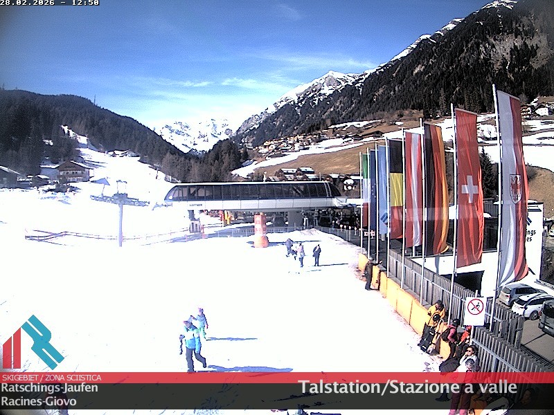 Archiv Foto Webcam Skigebiet Ratschings Jaufen: Talstation