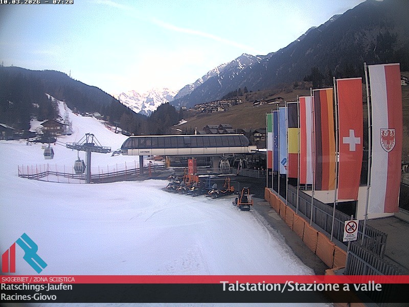 Archiv Foto Webcam Skigebiet Ratschings Jaufen: Talstation