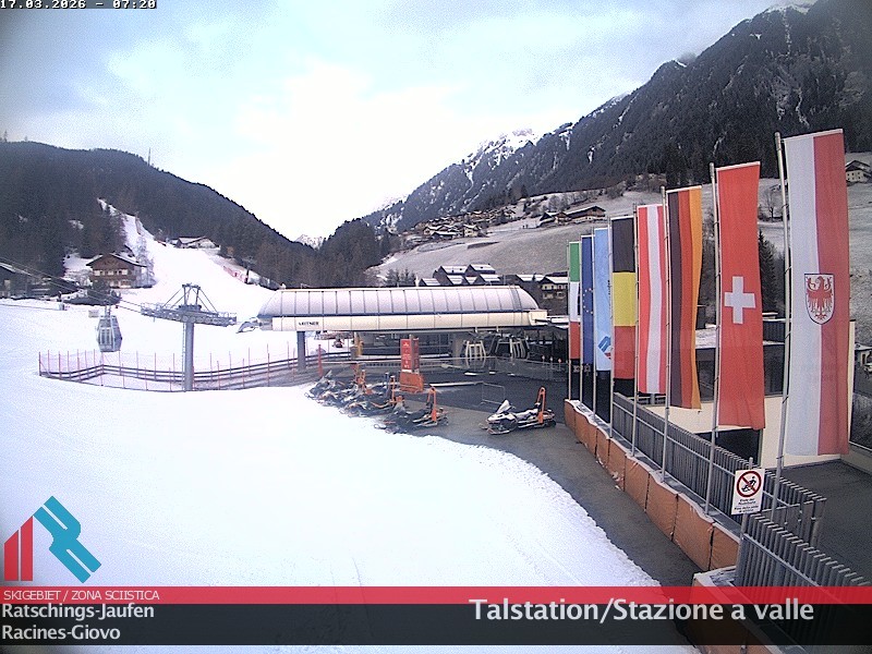 Archiv Foto Webcam Skigebiet Ratschings Jaufen: Talstation