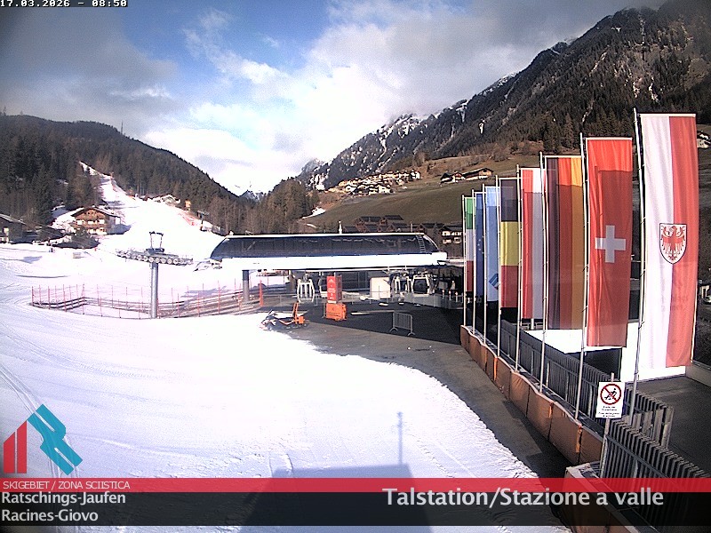 Archiv Foto Webcam Skigebiet Ratschings Jaufen: Talstation